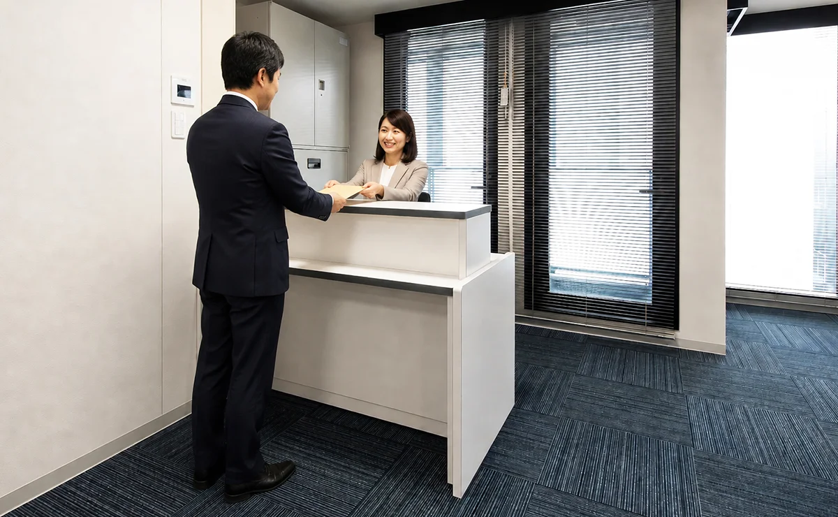 秋葉原アントレサロンの郵便受取