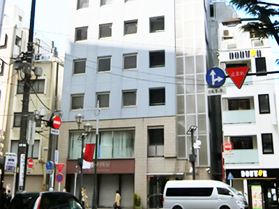 JR恵比寿駅からのルート 道順4の写真