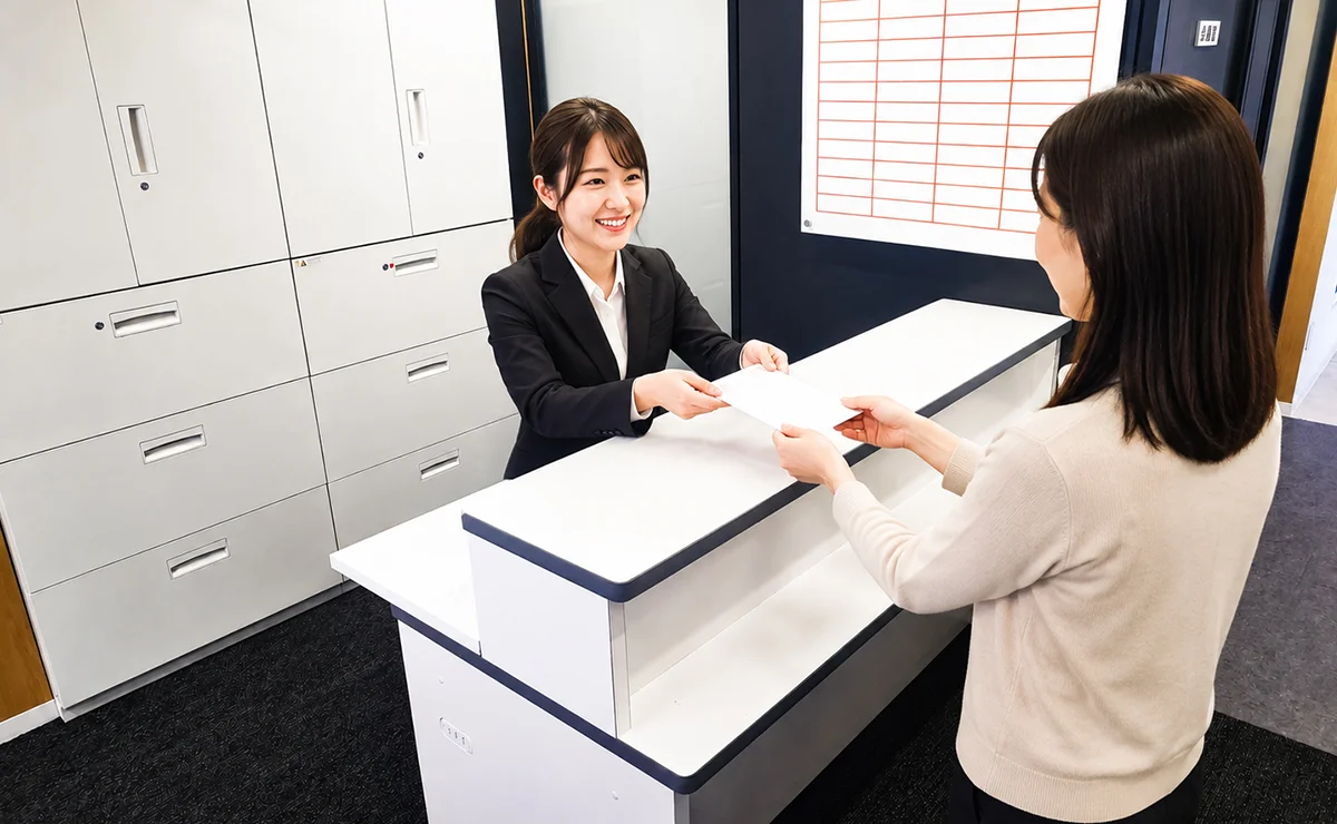 浜松町アントレサロンの郵便受取