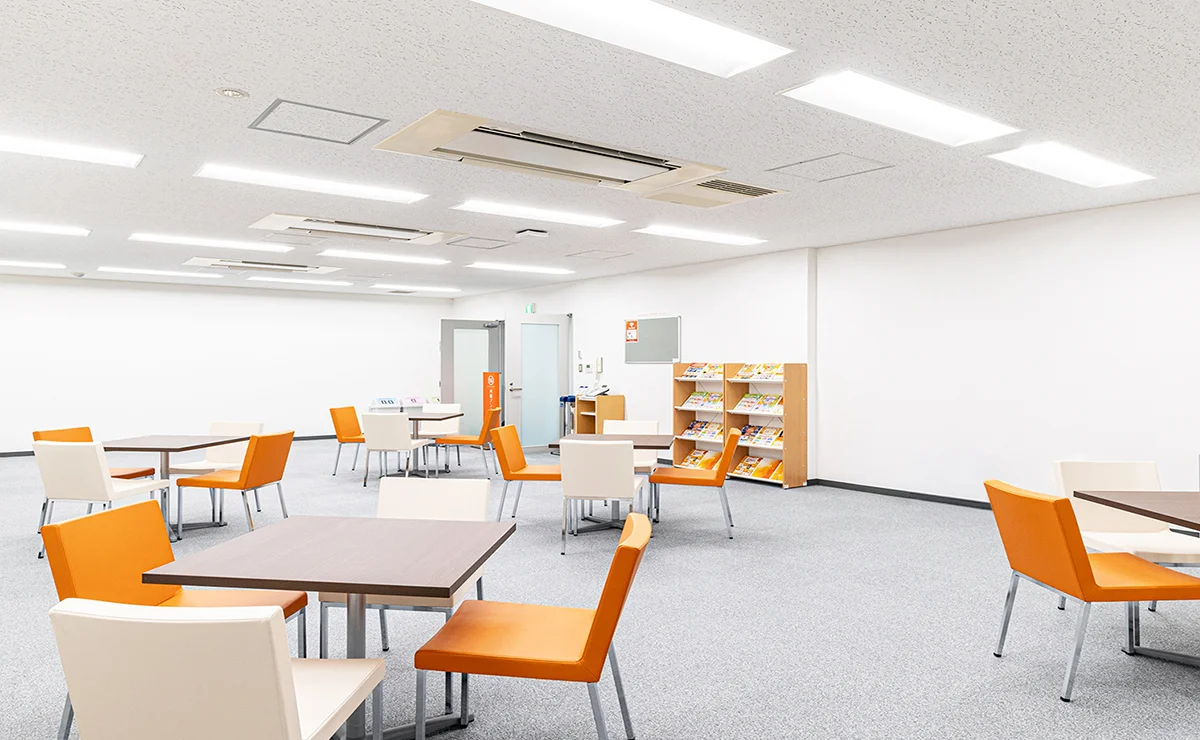 川崎アントレサロンの無料オープンラウンジ