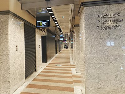 都庁前駅からのルート 道順5の写真