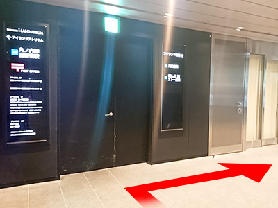 都庁前駅からのルート 道順8の写真