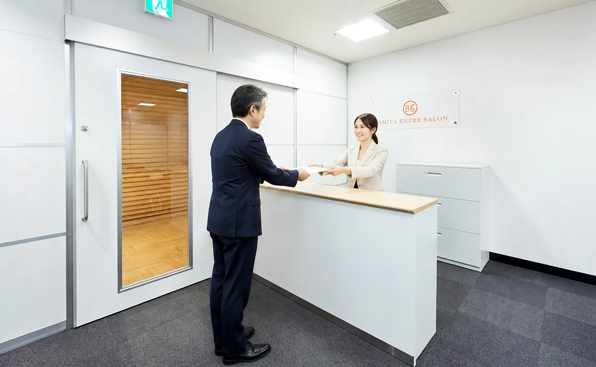大宮西口アントレサロンの郵便受取