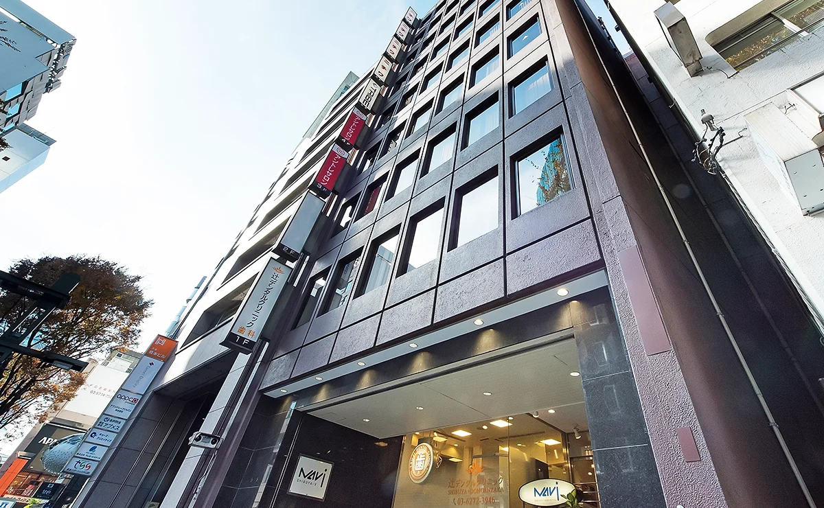 渋谷道玄坂アントレサロンのビル外観・アクセス