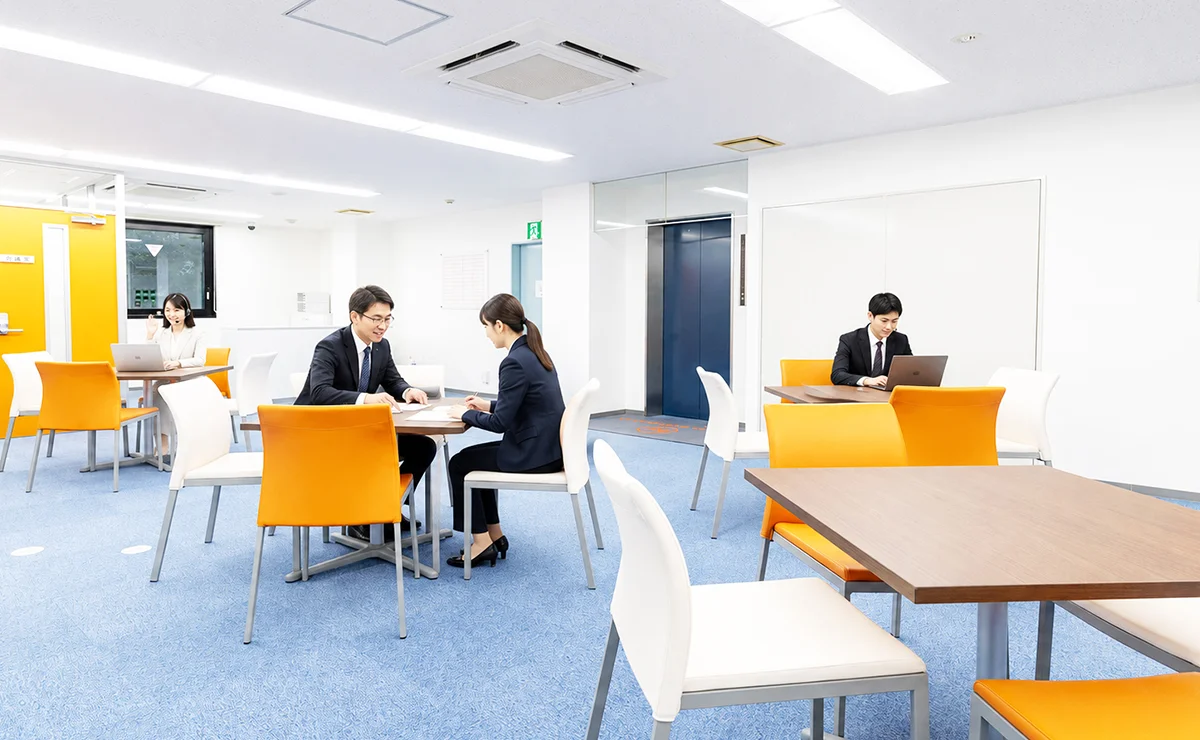 渋谷宮益坂アントレサロンの無料オープンラウンジ