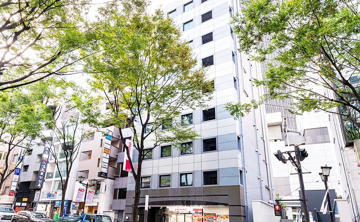 渋谷宮益坂アントレサロンのビル外観・アクセス