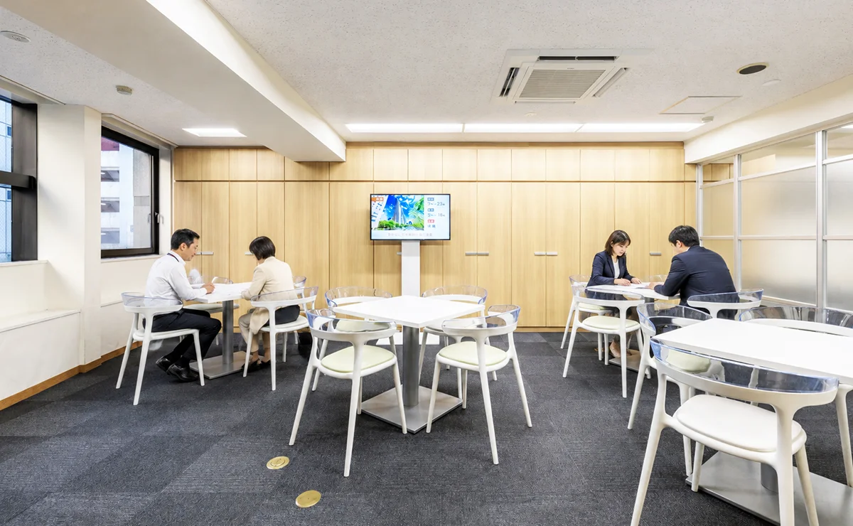 新宿アントレサロンの無料オープンラウンジ