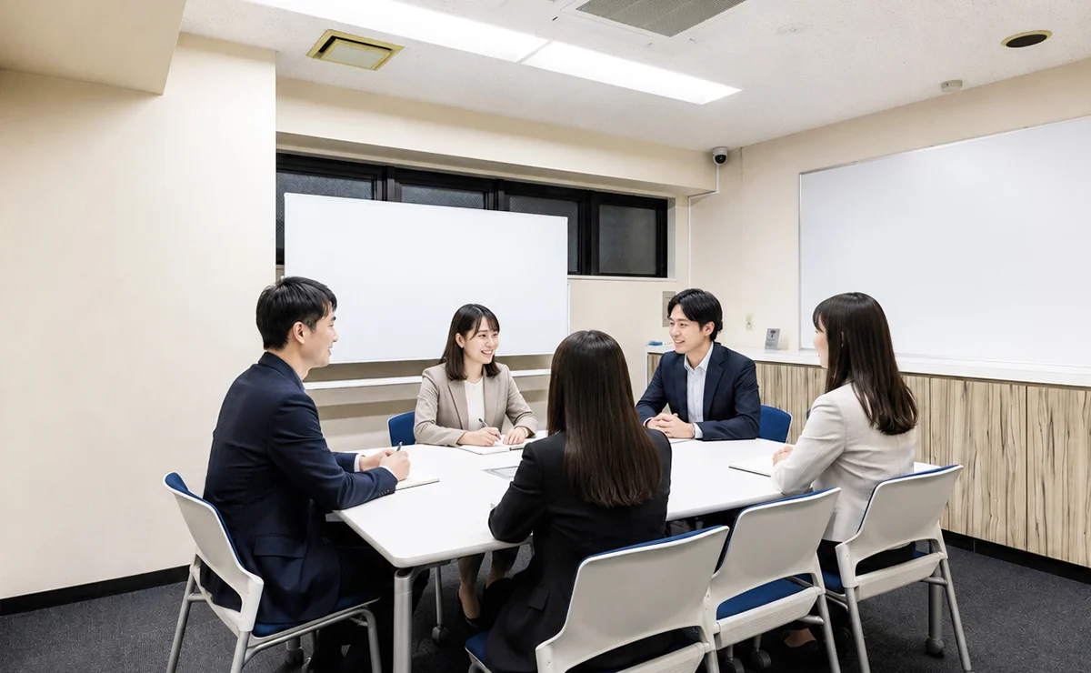 新宿アントレサロンの会議室