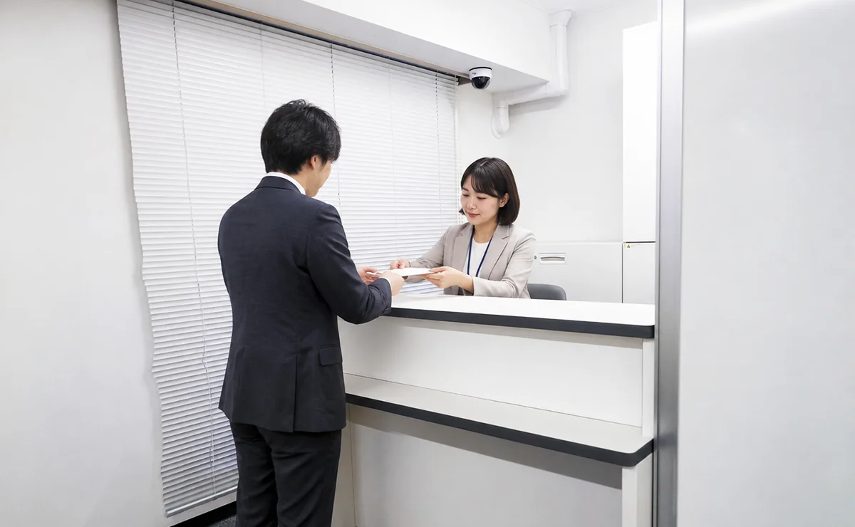 田町アントレサロンの郵便受取