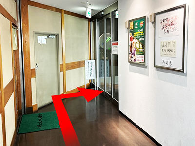 田町駅からのルート 道順5の写真