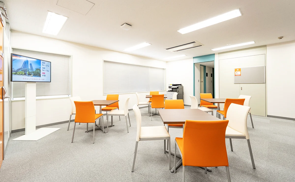 虎ノ門アントレサロンの無料オープンラウンジ